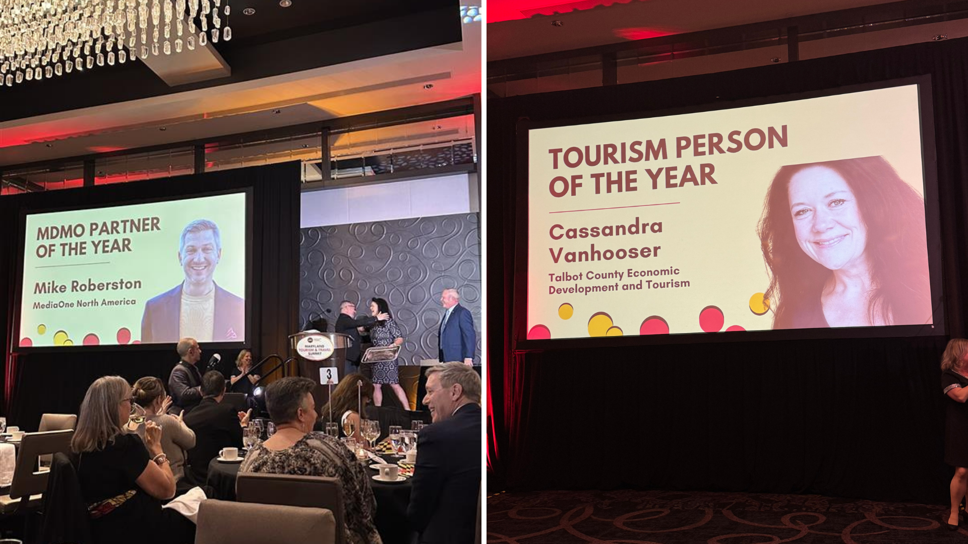 Maryland Association of DMOs Names Mike Robertson as 2025 Partner of the Year